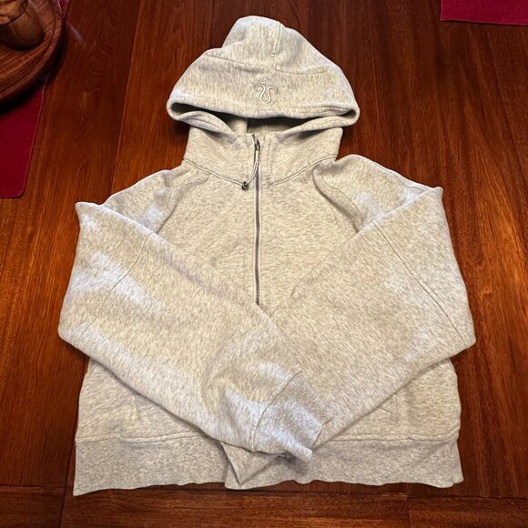 Lululemon Scuba Oversized Half Zip Hoodie Size M/L - Picture 2 of 5